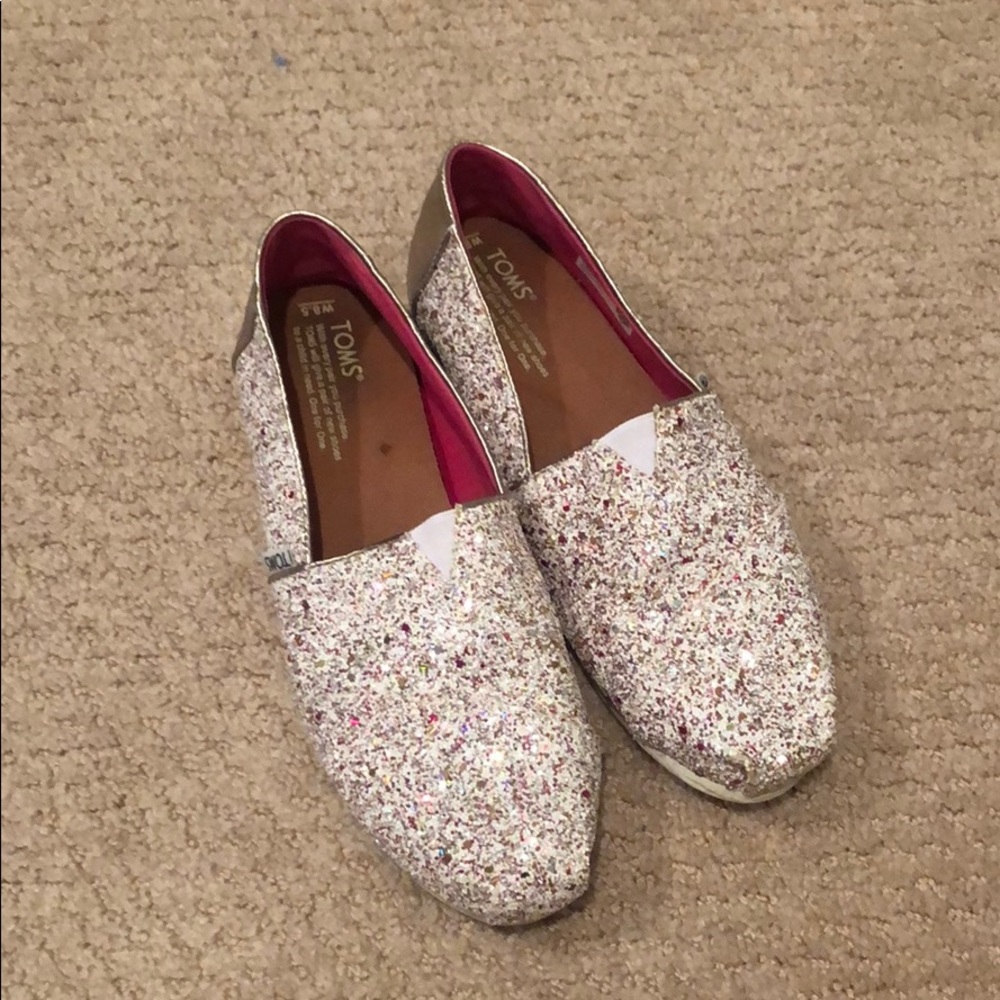 Toms Glitter Slip on